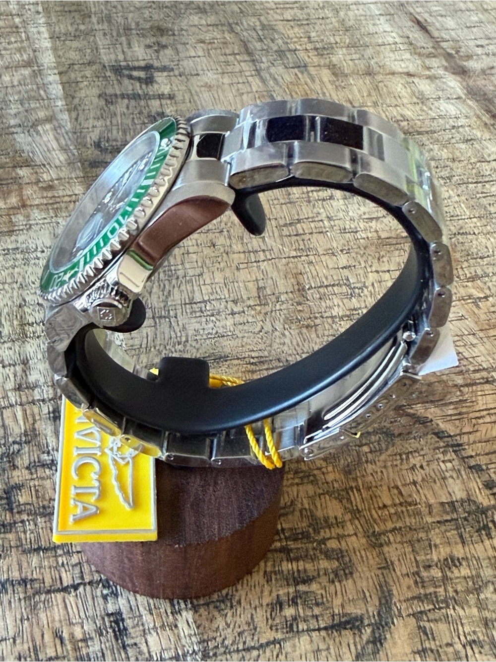 NEW Invicta Pro Diver Isobar Green Bezel Stainless Steel Watch 42mm 200M WR NIB - Picture 5 of 8